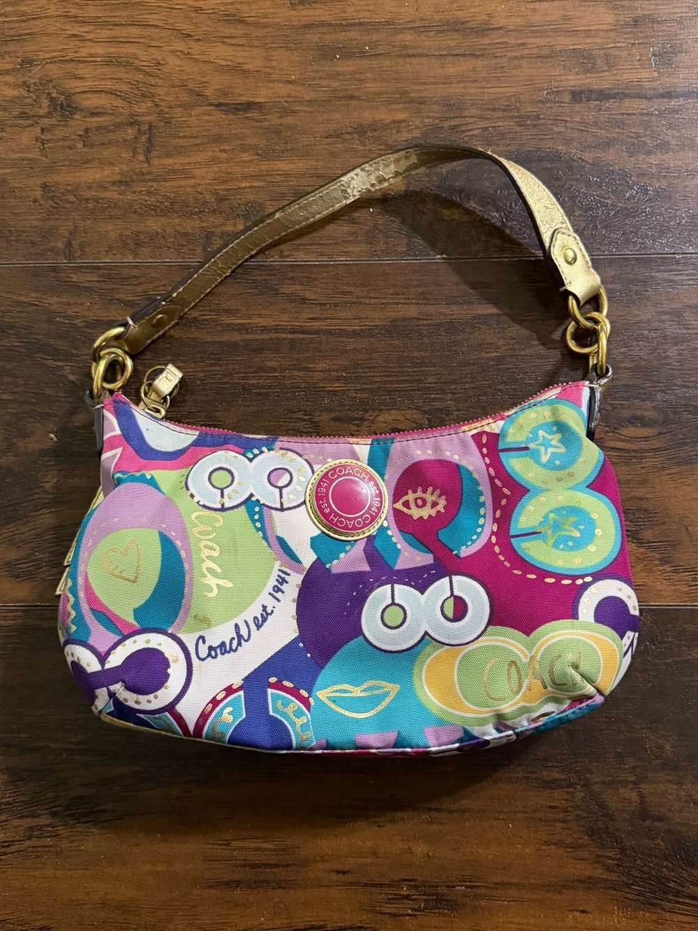 Coach poppy pop c shoulder bag